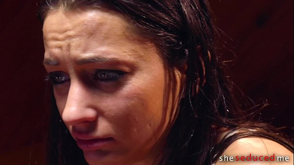 She Seduced Me: Lesbian Female DEA Agent Interrogates prisoner Cartel Boss Wife then Seduces her into Hot girl on girl Sex - Georgia Jones, Rebecca Vanguard 