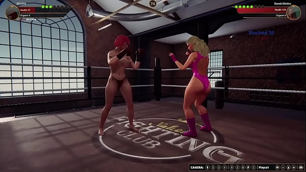 Bruna VS Bambi [NF3D Combat Female MMA]