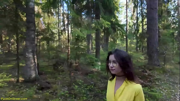 cute real flexible teen comes down the street and gets fucked rough in the ass by the car 