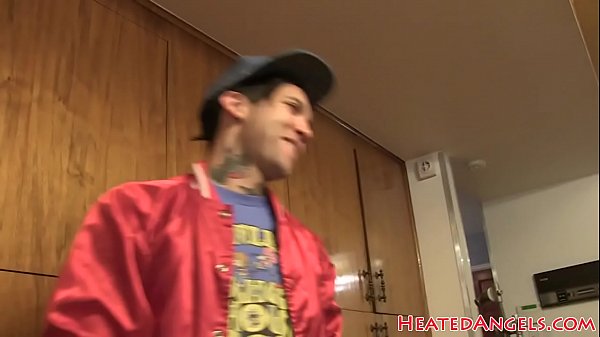 Goth babes having fun behind the scenes