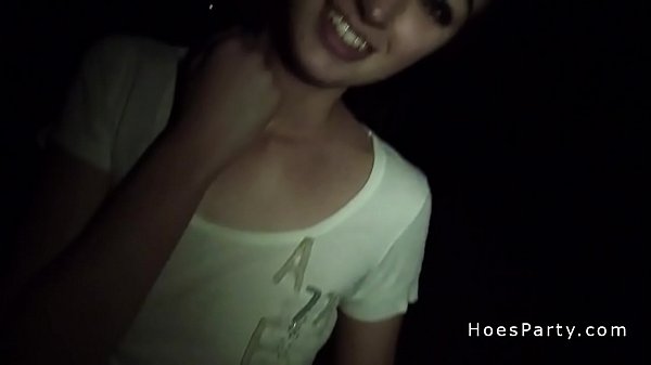 Three dtf amateur babes fucks at party