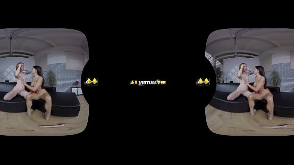 Watch them enjoy lesbian pissing in the full scene  