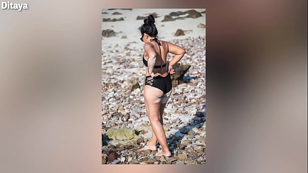 Asian MILF at the Beach  