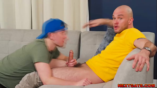 Masyn Thorne caught sucking Cliff Jensens cock by his stepdad