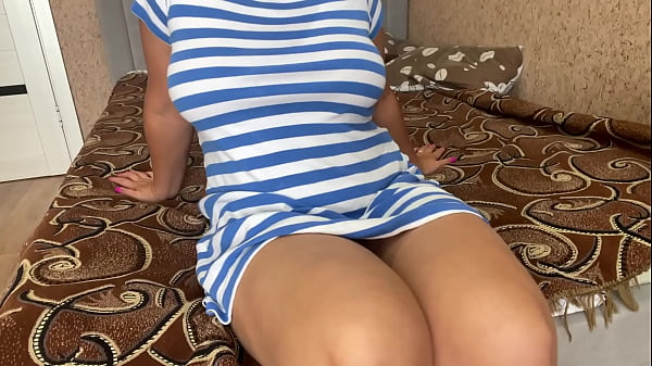 Wet tits and pussy of my stepmom