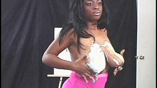 Big Black Boobs Whip Cream