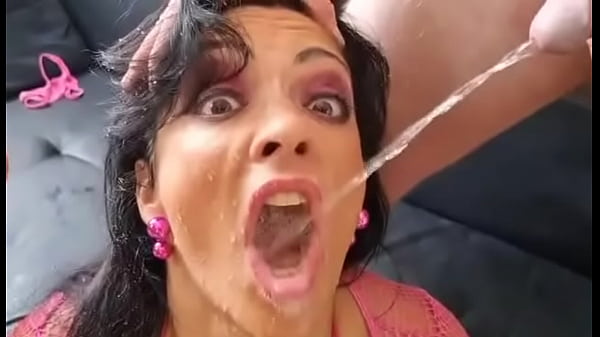 Pissing DAP CHALLENGE for Mary Rider , 2 on 1, huge piss in mouth & epic golden shower ending!  