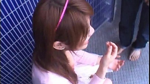 Horny Asian babe gets her face stuffed by dicks