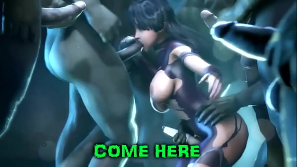 Filthy Orcs Turn Asagi Into a Cumslut