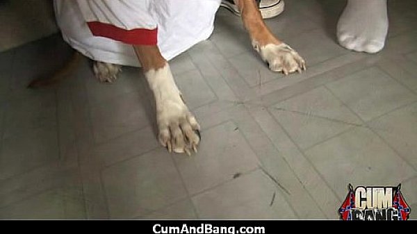 Ebony Girl Gets Slammed by some white dudes 20