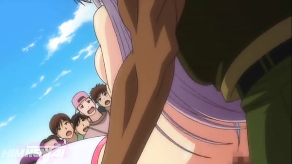 Gangbang en un parque de atracciones, se corren todos en mi cara - Hentai  