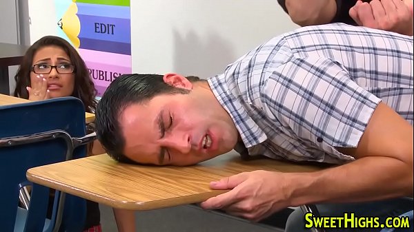 Uniformed teen spunk face