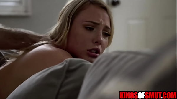 Step sister woke up to step brother jerking off next to her face | Dixie Lynn & Brick Danger  