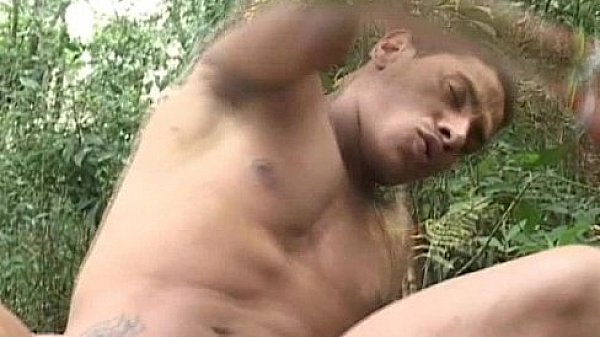 Latino Outdoor Bareback