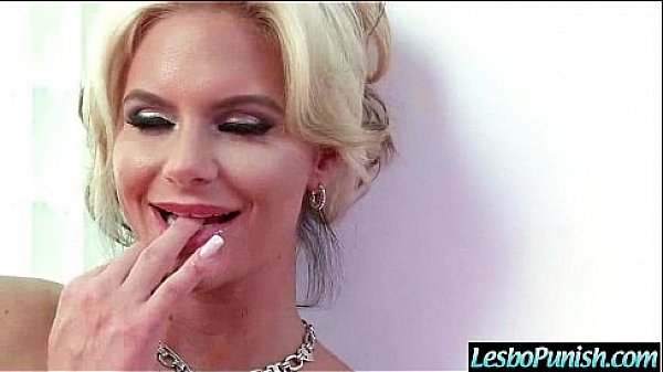 Lesbians Girls (phoenix&piper) Punishing Each Other With Sex Dildos clip-30