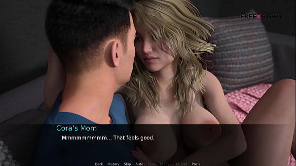 25- DuskLight Manor - Cora's mom raiding John's dick in cowgirl position then sucking his big dick