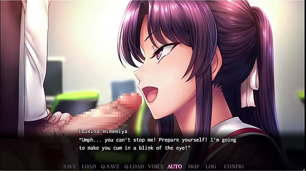 Saimin-Gakushuu ENG Tsukino blowjob 3 English Translated  