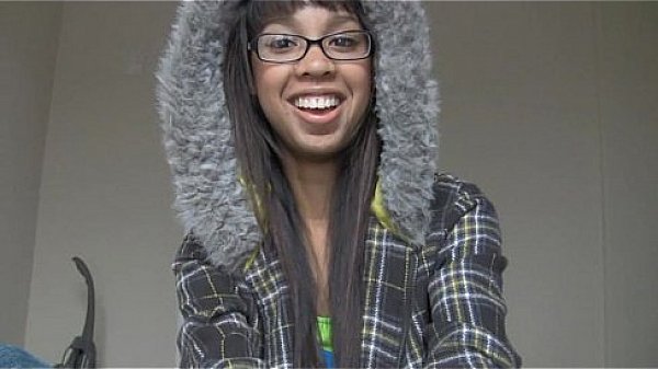 cute asian teen footjob