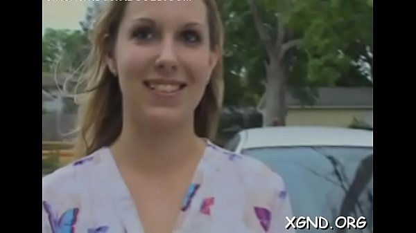 Breasty teenager gets monster knob  