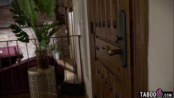 Husband fucks horny swap teen while in the same room with his Asian wife 