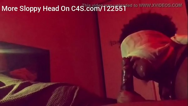 Swallowing bbc with alot of spit