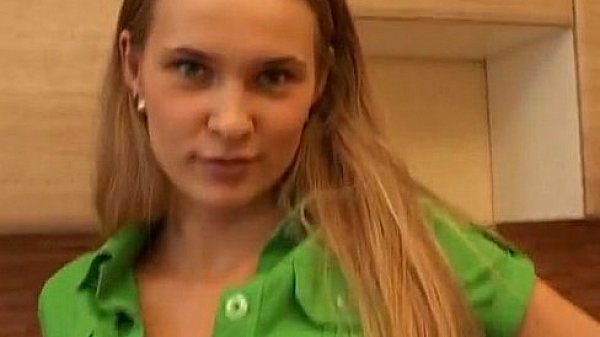 Amateur video sex in the kitchen and living room explosion