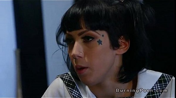 Bartender gangbang fucks girl with her boyfriend