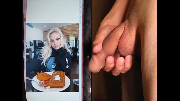 Asian man making cum for Blonde cute teen beauty @Bryce4Belle