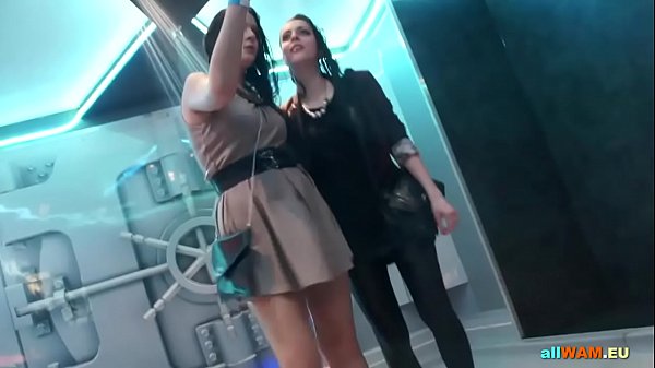 1 Hot Euro Sluts Dancing in the Shower  