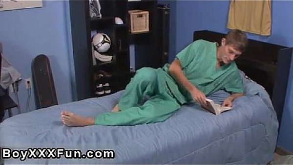 Twink movie of Taylor is too insane to concentrate on homework so he