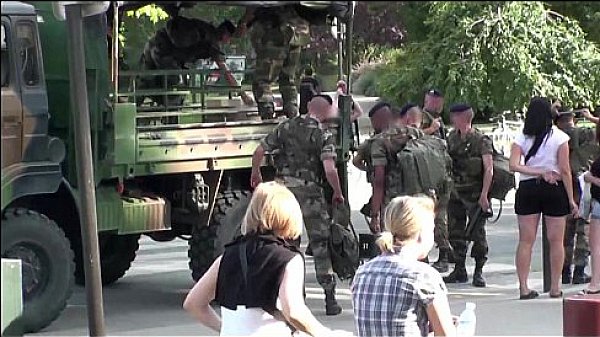 Eiffel Tower PUBLIC sex orgy threesome