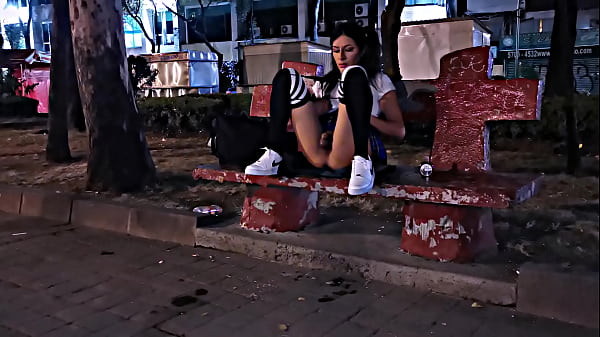 Puta,sissy,tranny,latina,skinny, dildo,anal,public  