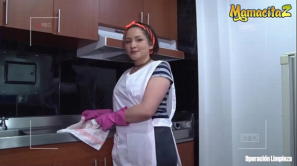 OPERACION LIMPIEZA - Sexy Latina Valeria Cardozo Rides Alex Moreno At The Hotel