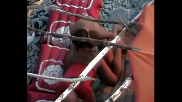 Wife fucks the bitch on a greek beach 