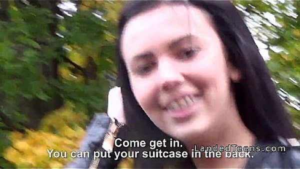 Teen banged in car in sex tape