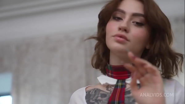 First DAP - Gangbang with a 19yo Little Ninja (dry)