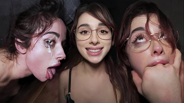 DADDYS FLOOR LICKING WHORE - She Made Him Cum In Her EYES