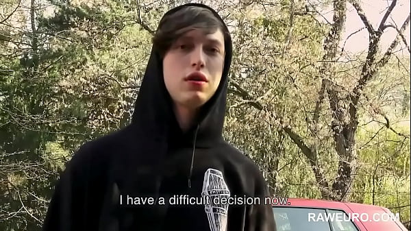 Shy guy gets curious