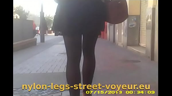 black nylon walking in Spain 2