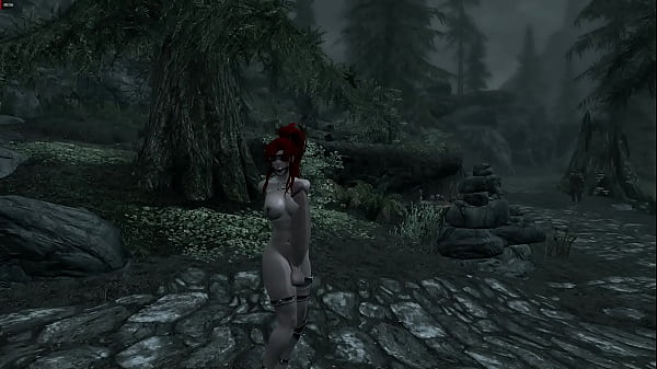 Huge Cock Futa Walkaround in Skyrim