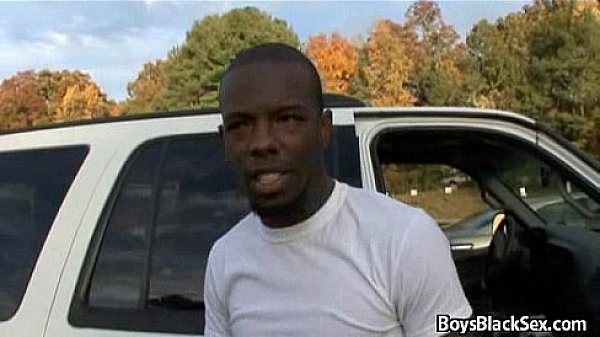 Blacks On Boys - Interracial Hardcore Gay Fuck Video 03