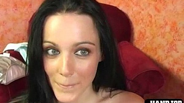 Hot amateur messy handjob  