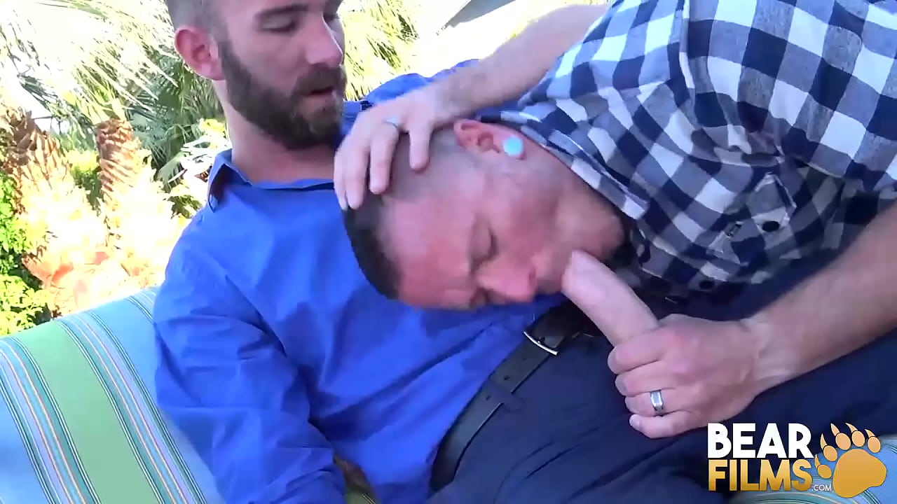 Beaded Bear Bottom Fucked Deep Outdoor