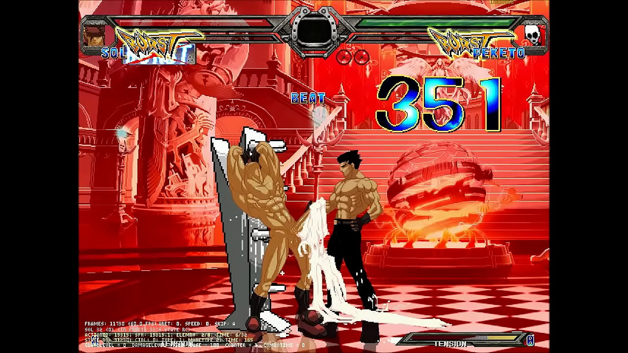 Sol Badguy's cum gooning sessions