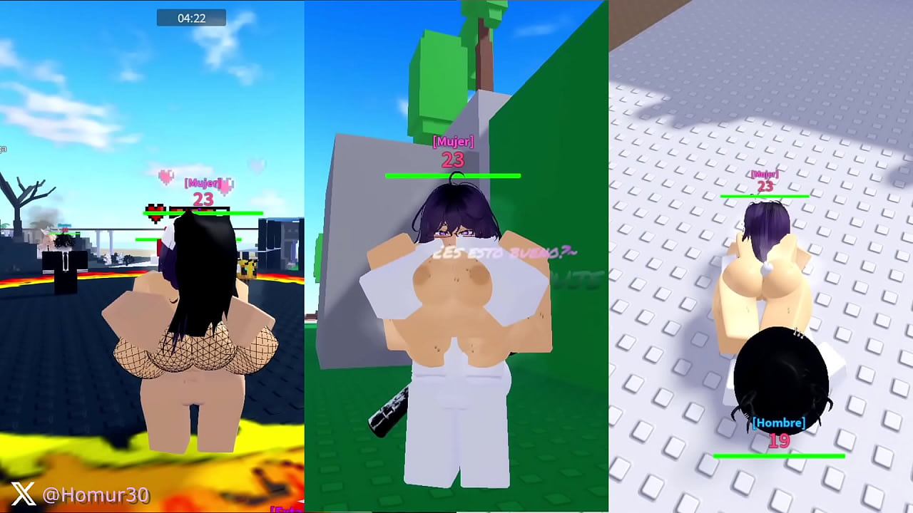 It is fuck by different men in roblox