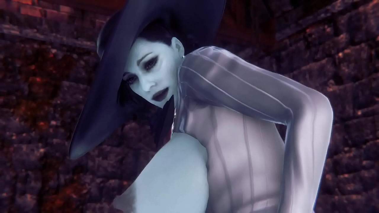Lady Dimitrescu Reverse Cowgirl | Resident Evil Village Parody
