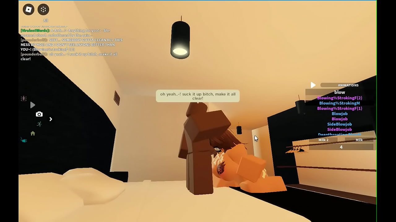 Roblox big ass juicy slut got railed by huge BBC