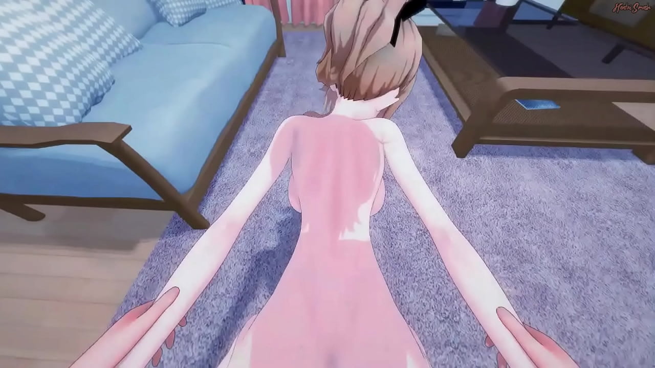 POV fucking Jean on the floor and cumming on her ass.