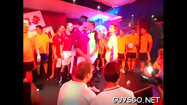 Outstanding sloppy gay blowjobs