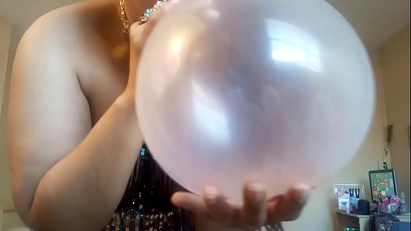Slut balloon play dirty